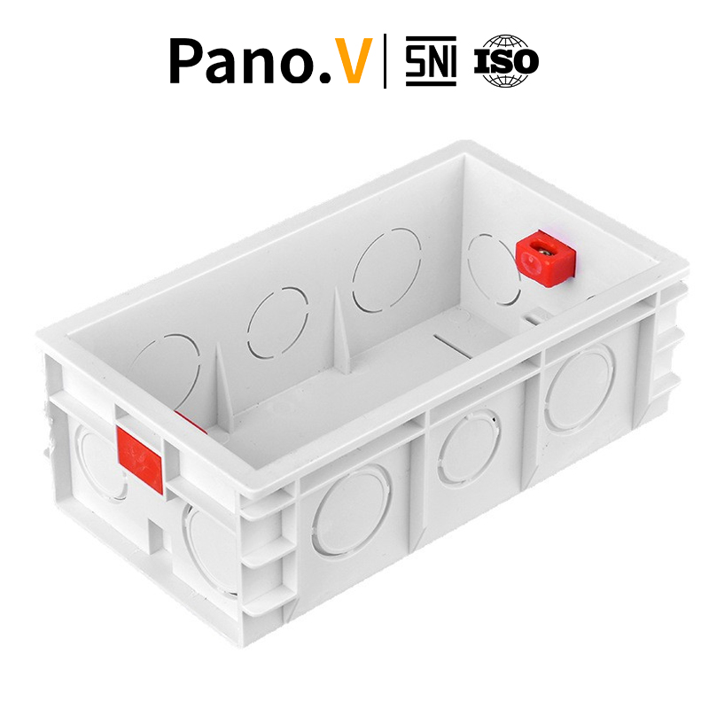 Pano.V 10014-1 White Type 146 Installation Universal Cassette of Switches and Socket for - Inbow Dus
