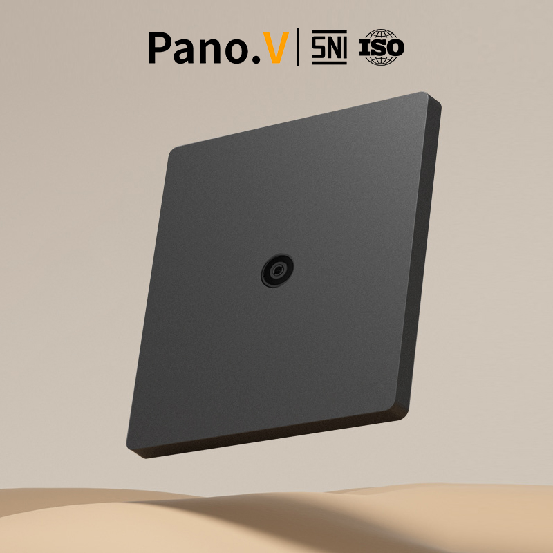 PanoV 10007-2 black Direct Sales of New TV Interface Socket TV signal Access Socket 16A 250V TV